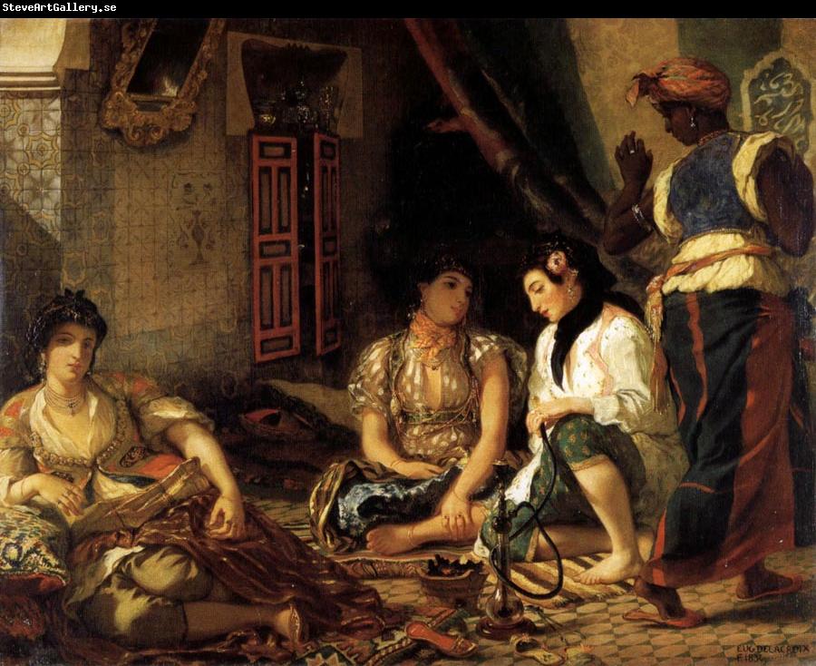 Eugene Delacroix Women of Algiers